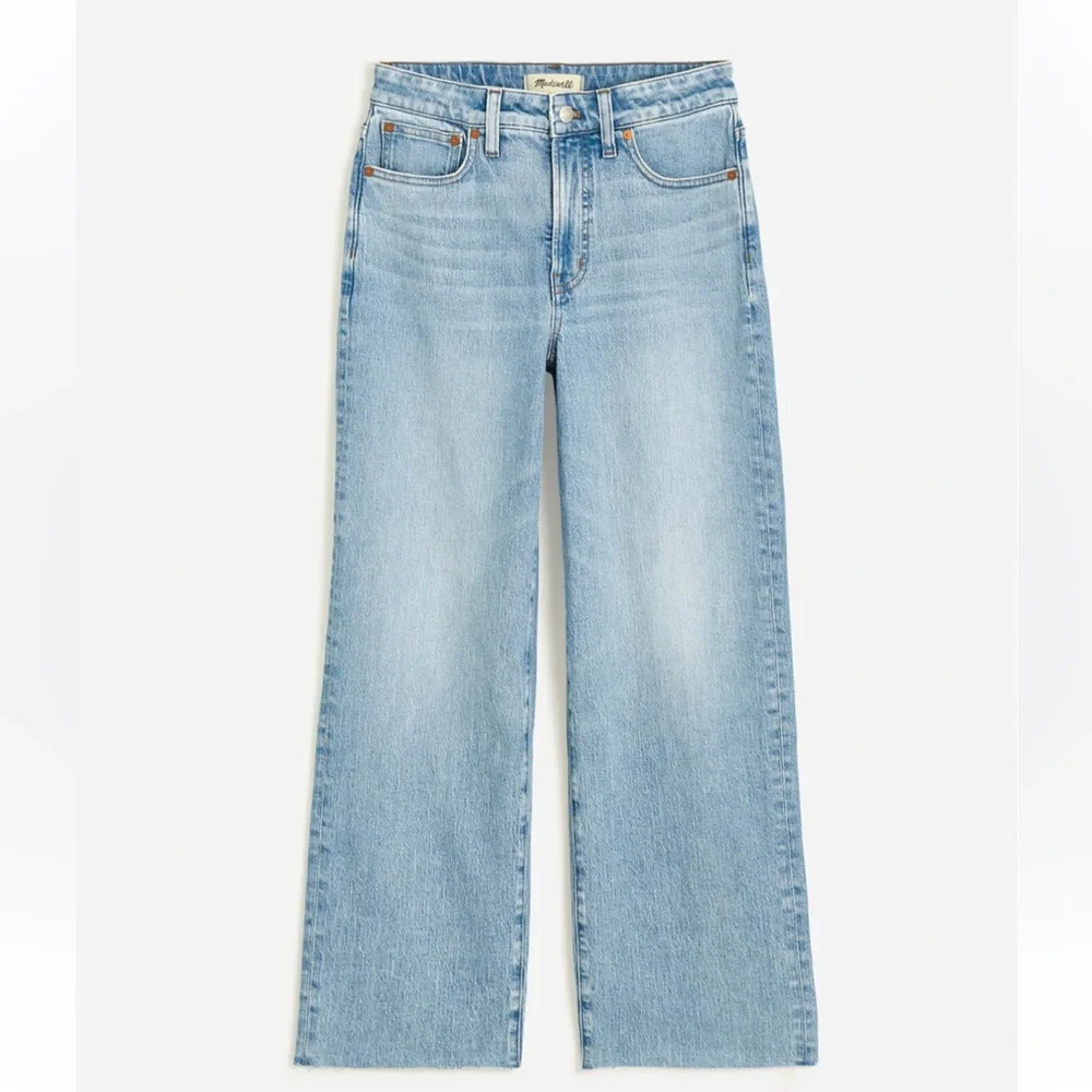 Madewell Women's Blue Flare & Wide Leg Jeans - Picture 6 of 13